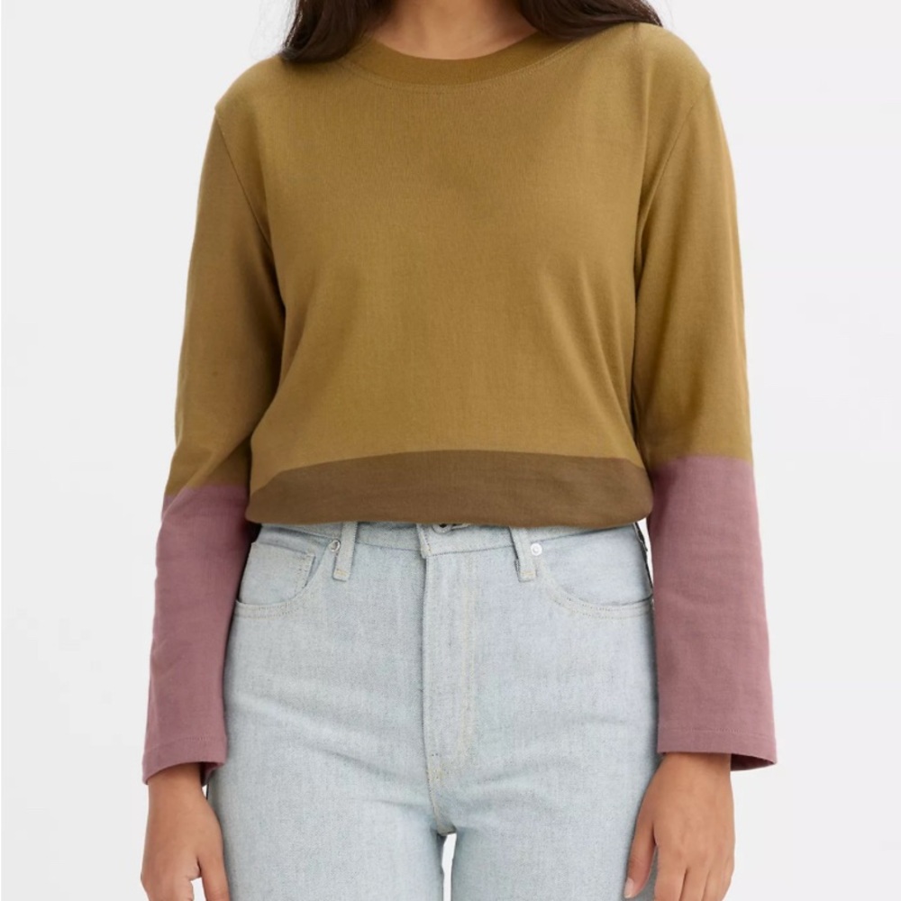 Levi’s Made & Crafted‎ Women’s Bracelet Sleeve Tee Cotton XS